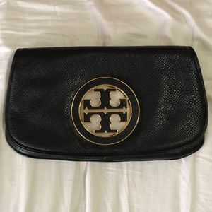 Tory Burch Amanda Reva Crossbody Gold Chain Bag